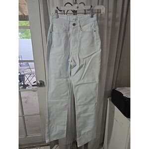WeWoreWhat The Danielle  Stretch Denim Zus Super Bleached Light Blue Size 24